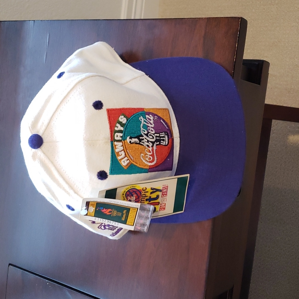 Coca Cola 1996 Olympic Hat. Never worn.
